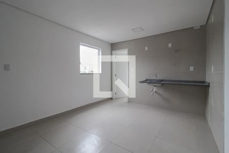 Sala/Cozinha de apartamento para alugar com 1 quarto, 41m² em Jardim Itapark Velho, Mauá