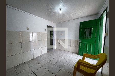 Sala/Cozinha de casa de condomínio para alugar com 1 quarto, 48m² em Santos Dumont, São Leopoldo