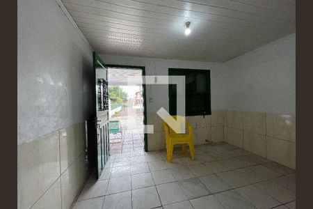 Sala/Cozinha de casa de condomínio para alugar com 1 quarto, 48m² em Santos Dumont, São Leopoldo