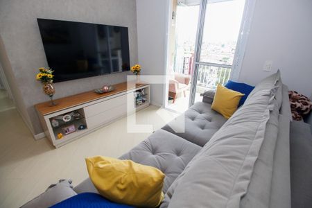 Sala de apartamento à venda com 3 quartos, 78m² em Jardim Bom Tempo, Taboão da Serra