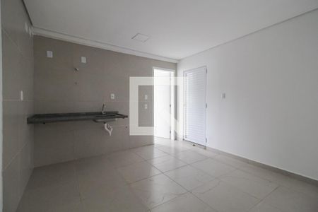 Sala/Cozinha de apartamento para alugar com 1 quarto, 38m² em Jardim Itapark Velho, Mauá