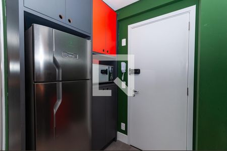 Cozinha de apartamento para alugar com 1 quarto, 31m² em Pompeia, São Paulo