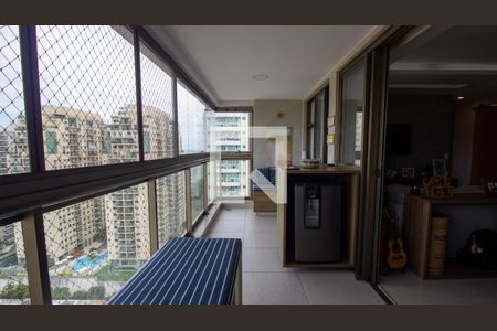 Varanda de apartamento para alugar com 2 quartos, 82m² em Recreio dos Bandeirantes, Rio de Janeiro