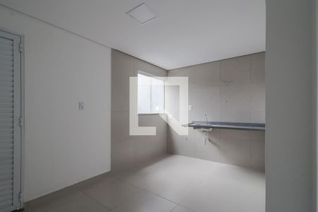 Cozinha de apartamento para alugar com 1 quarto, 39m² em Jardim Itapark Velho, Mauá