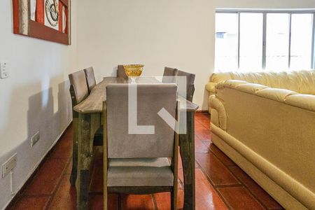 Sala de apartamento para alugar com 3 quartos, 80m² em Balneario Cidade Atlantica, Guarujá