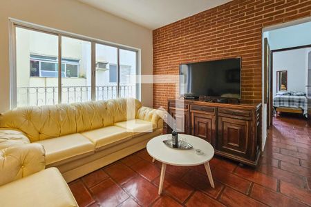 Sala de apartamento para alugar com 3 quartos, 80m² em Balneario Cidade Atlantica, Guarujá