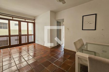 Sala de apartamento para alugar com 2 quartos, 80m² em Jardim A. Maria, Guarujá