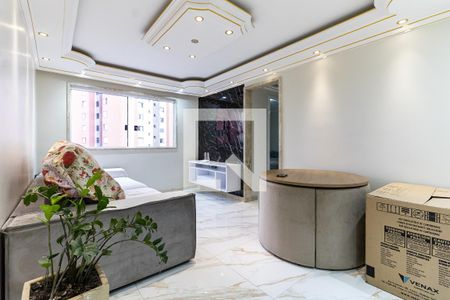 Sala de apartamento à venda com 2 quartos, 55m² em Vila Heliopolis, São Paulo