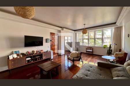 sala  de apartamento à venda com 3 quartos, 150m² em Santa Lúcia, Belo Horizonte