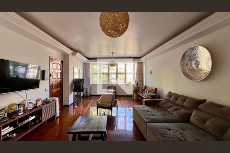 sala  de apartamento à venda com 3 quartos, 150m² em Santa Lúcia, Belo Horizonte