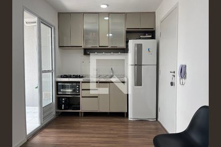 Sala e Cozinha Integrada de apartamento à venda com 2 quartos, 31m² em Lapa, São Paulo