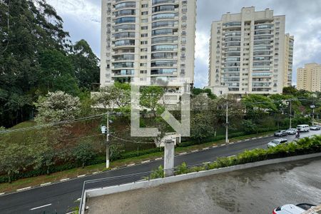 Vista da Sacada de kitnet/studio para alugar com 1 quarto, 50m² em Centro Empresarial Tamboré, Santana de Parnaíba