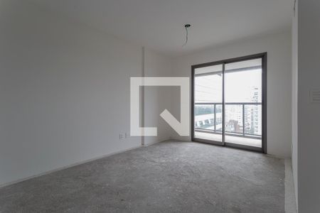 Sala/Cozinha de kitnet/studio à venda com 1 quarto, 45m² em Indianópolis, São Paulo