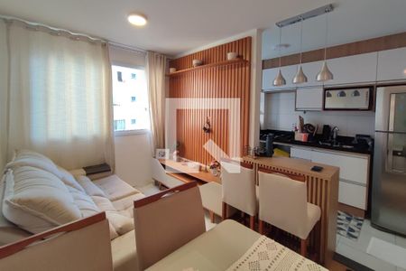 Sala de apartamento à venda com 2 quartos, 48m² em Fundacao da Casa Popular, Campinas