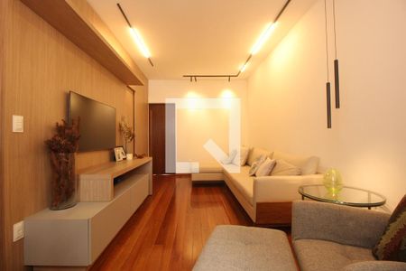 Sala  de apartamento à venda com 4 quartos, 145m² em Anchieta, Belo Horizonte