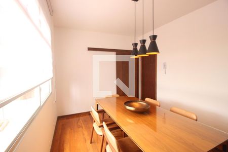 Sala de jantar  de apartamento à venda com 4 quartos, 145m² em Anchieta, Belo Horizonte