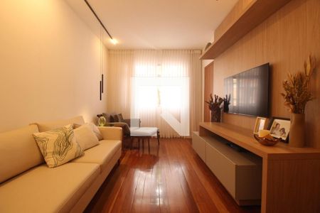 Sala  de apartamento à venda com 4 quartos, 145m² em Anchieta, Belo Horizonte