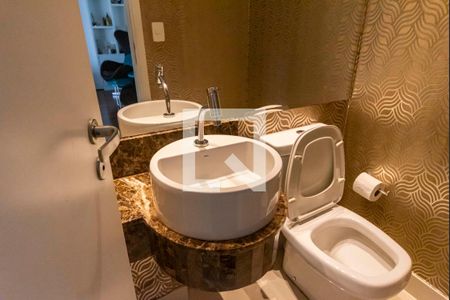 Lavabo de apartamento para alugar com 3 quartos, 135m² em Vila Gilda, Santo André