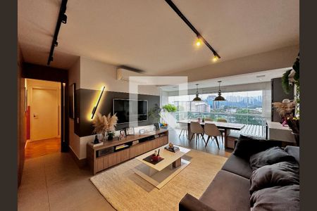 Sala de apartamento à venda com 2 quartos, 92m² em Jardim Dom Bosco, São Paulo