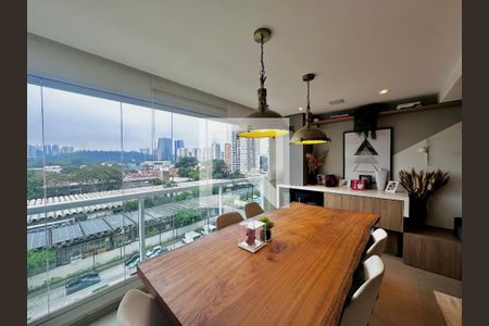 Sacada Sala de apartamento à venda com 2 quartos, 92m² em Jardim Dom Bosco, São Paulo