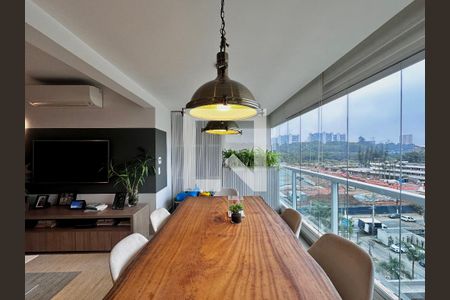 Sacada Sala de apartamento à venda com 2 quartos, 92m² em Jardim Dom Bosco, São Paulo