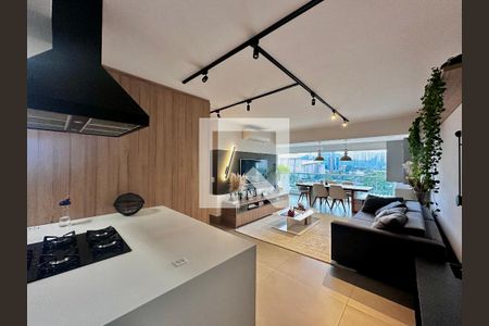 Sala de apartamento à venda com 2 quartos, 92m² em Jardim Dom Bosco, São Paulo