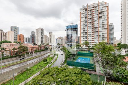 Vista da Sala de apartamento à venda com 3 quartos, 89m² em Vila Cordeiro, São Paulo