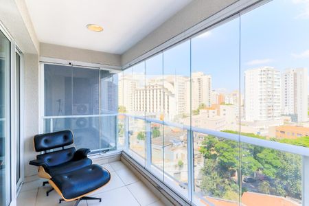 Varanda de apartamento para alugar com 1 quarto, 50m² em Campo Belo, São Paulo