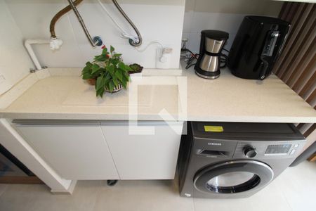 Sala / Cozinha de apartamento à venda com 2 quartos, 65m² em Jardim Paraíso, São Paulo