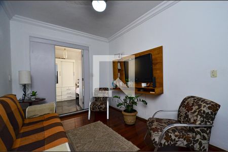 Sala de estar de apartamento à venda com 2 quartos, 110m² em Sagrada Família, Belo Horizonte