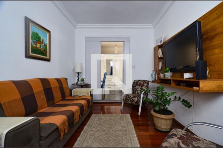 Sala de estar de apartamento à venda com 2 quartos, 110m² em Sagrada Família, Belo Horizonte