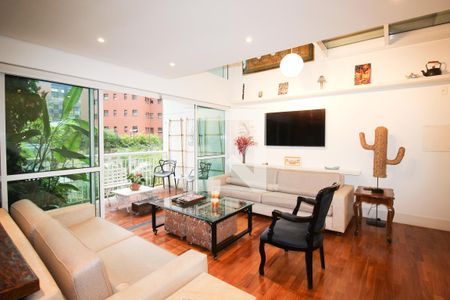 Sala de apartamento para alugar com 2 quartos, 80m² em Vila Nova Conceição, São Paulo