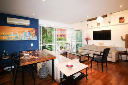 Sala de apartamento para alugar com 2 quartos, 80m² em Vila Nova Conceição, São Paulo