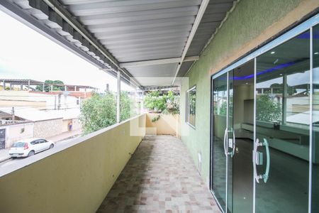 Varanda de casa para alugar com 2 quartos, 65m² em Centro, Mesquita