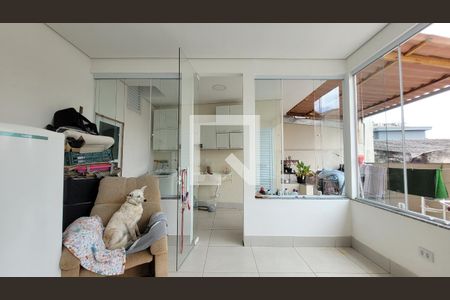 Sacada de apartamento à venda com 2 quartos, 138m² em Vila Eldizia, Santo André