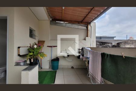 Área de Serviço de apartamento à venda com 2 quartos, 138m² em Vila Eldizia, Santo André