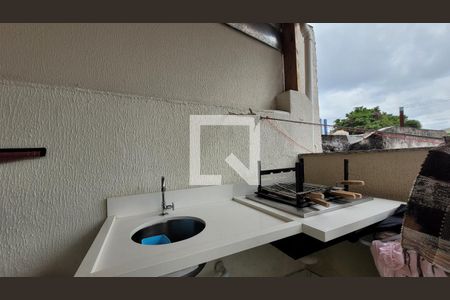 Área de Serviço de apartamento à venda com 2 quartos, 138m² em Vila Eldizia, Santo André