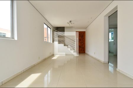 Sala de apartamento à venda com 4 quartos, 181m² em Sagrada Família, Belo Horizonte