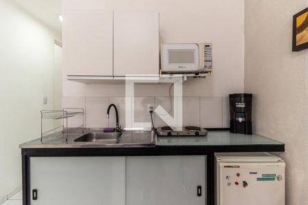 Cozinha de kitnet/studio à venda com 1 quarto, 32m² em Campos Elíseos, São Paulo