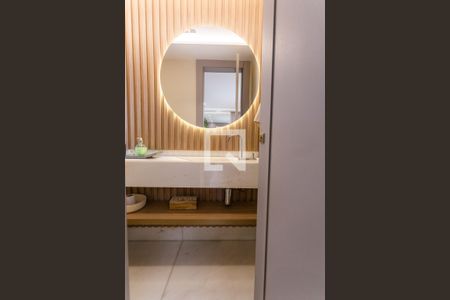 Lavabo da Sala de apartamento à venda com 3 quartos, 90m² em Funcionários, Belo Horizonte