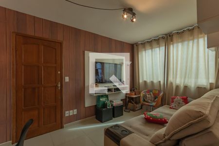 Sala de apartamento à venda com 3 quartos, 70m² em Serrano, Belo Horizonte