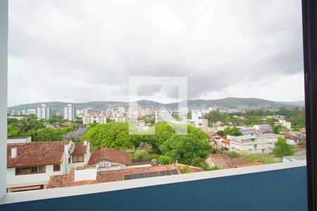 Sala - Vista de apartamento para alugar com 2 quartos, 63m² em Jardim do Salso, Porto Alegre