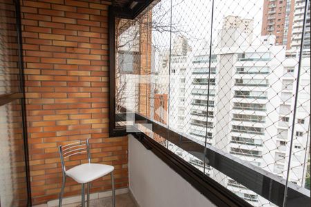 Varanda da sala de apartamento à venda com 3 quartos, 106m² em Vila Mariana, São Paulo