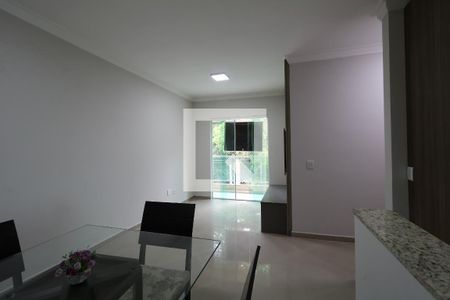 Sala de apartamento à venda com 2 quartos, 62m² em Jardim Santo Alberto, Santo André