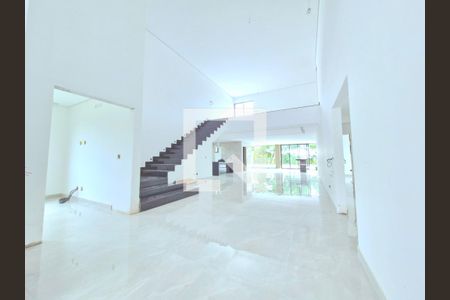 Sala de casa de condomínio à venda com 4 quartos, 417m² em Lundcéia, Lagoa Santa