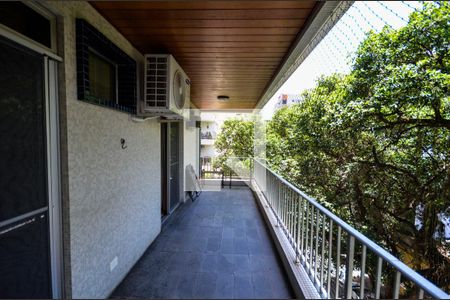 Varanda da Sala de apartamento para alugar com 3 quartos, 119m² em Tijuca, Rio de Janeiro