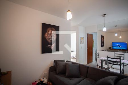 Sala de apartamento à venda com 2 quartos, 48m² em Santa Monica, Belo Horizonte