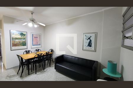 Sala de apartamento para alugar com 1 quarto, 50m² em José Menino, Santos