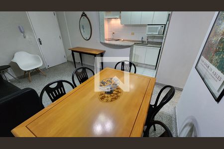 Sala de apartamento para alugar com 1 quarto, 50m² em José Menino, Santos