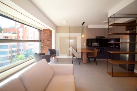 Sala de apartamento para alugar com 2 quartos, 80m² em Jardim Paulista, São Paulo